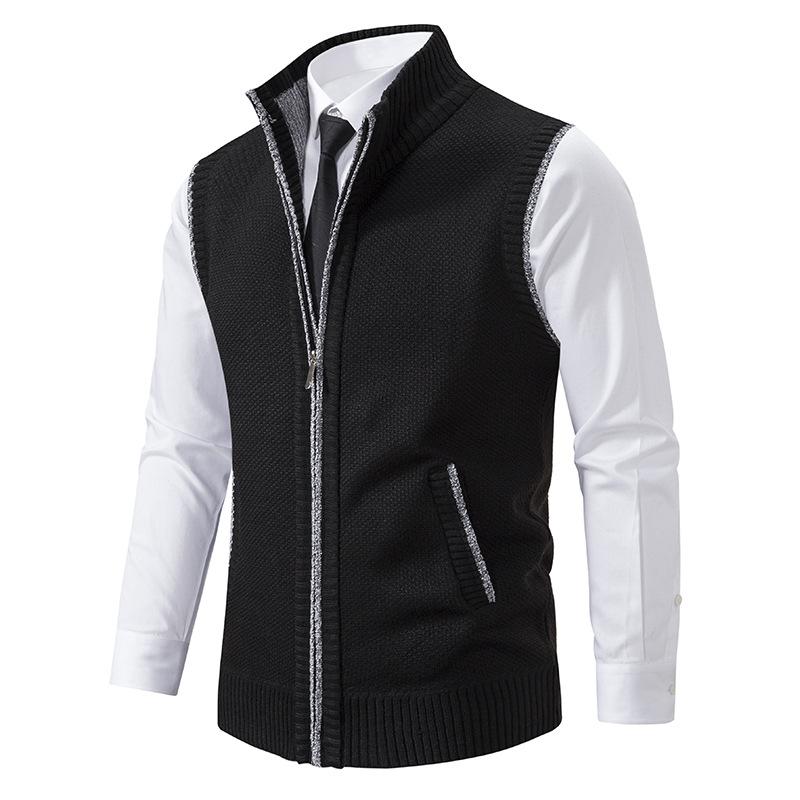 Timeless Fleece Vest with Zip for Men