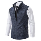 Timeless Fleece Vest with Zip for Men