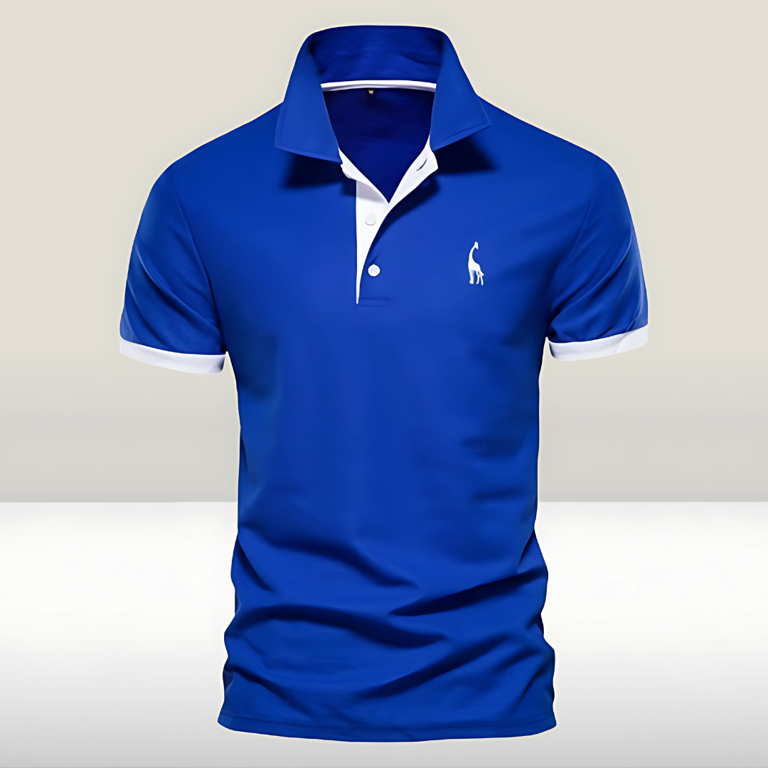 Men's lightweight polo shirt for summer outings