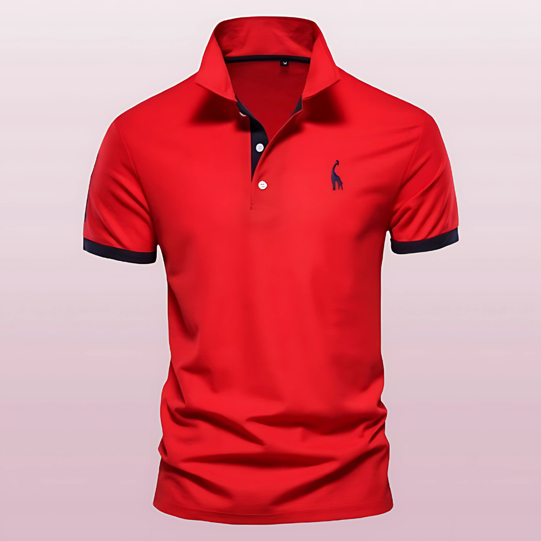 Men's lightweight polo shirt for summer outings