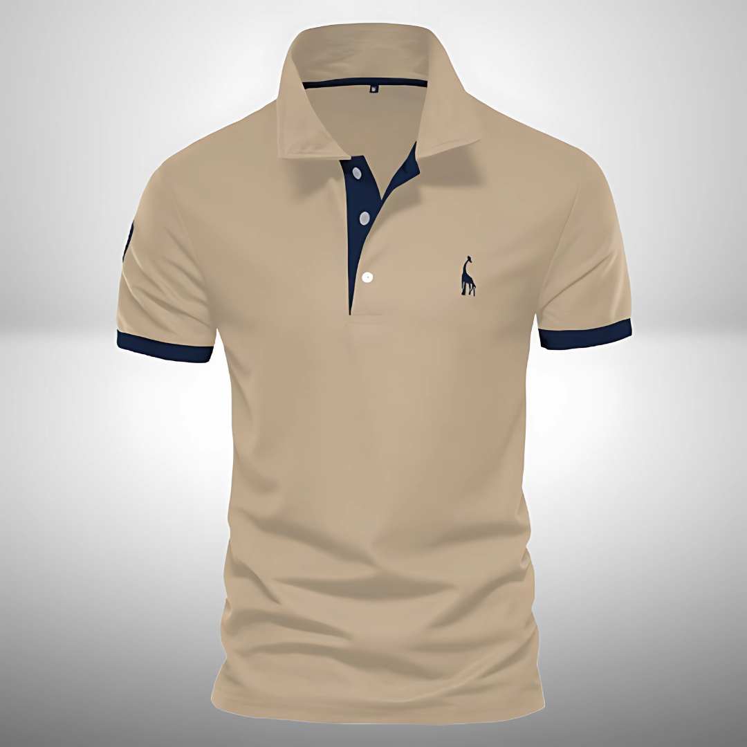 Men's lightweight polo shirt for summer outings