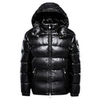 Men’s puffer jacket with weather-resistant finish