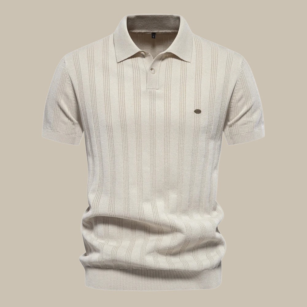 Polo Shirt with Collar for Men