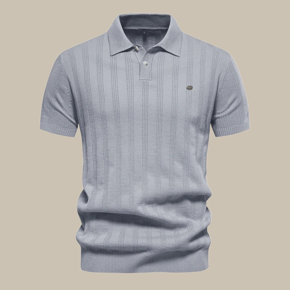 Polo Shirt with Collar for Men